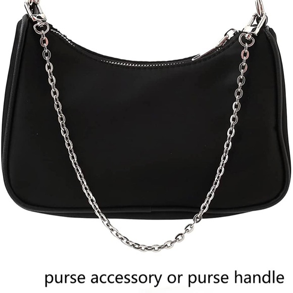 Replacement Chain for your Re-Edition Bag Handbag or Silver Felice or Pochette - Picture 3 of 4